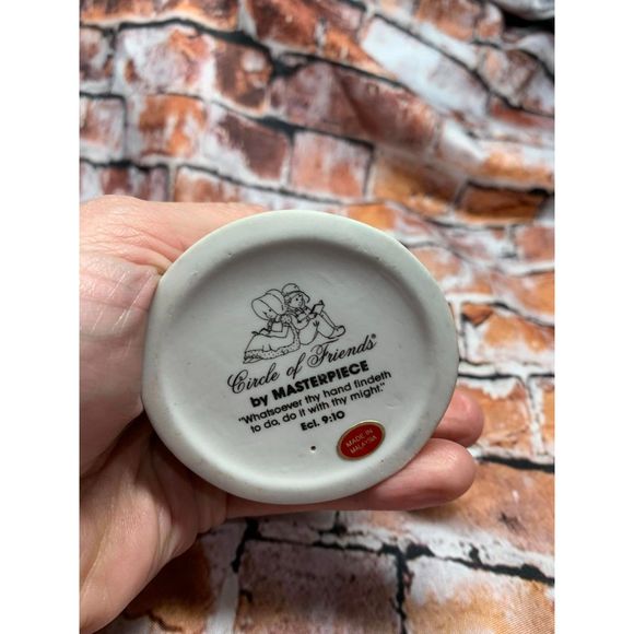 3 Pieces Circle of Friends Masterpiece Figurines 1990's Homco Collectible EUC - Picture 8 of 11